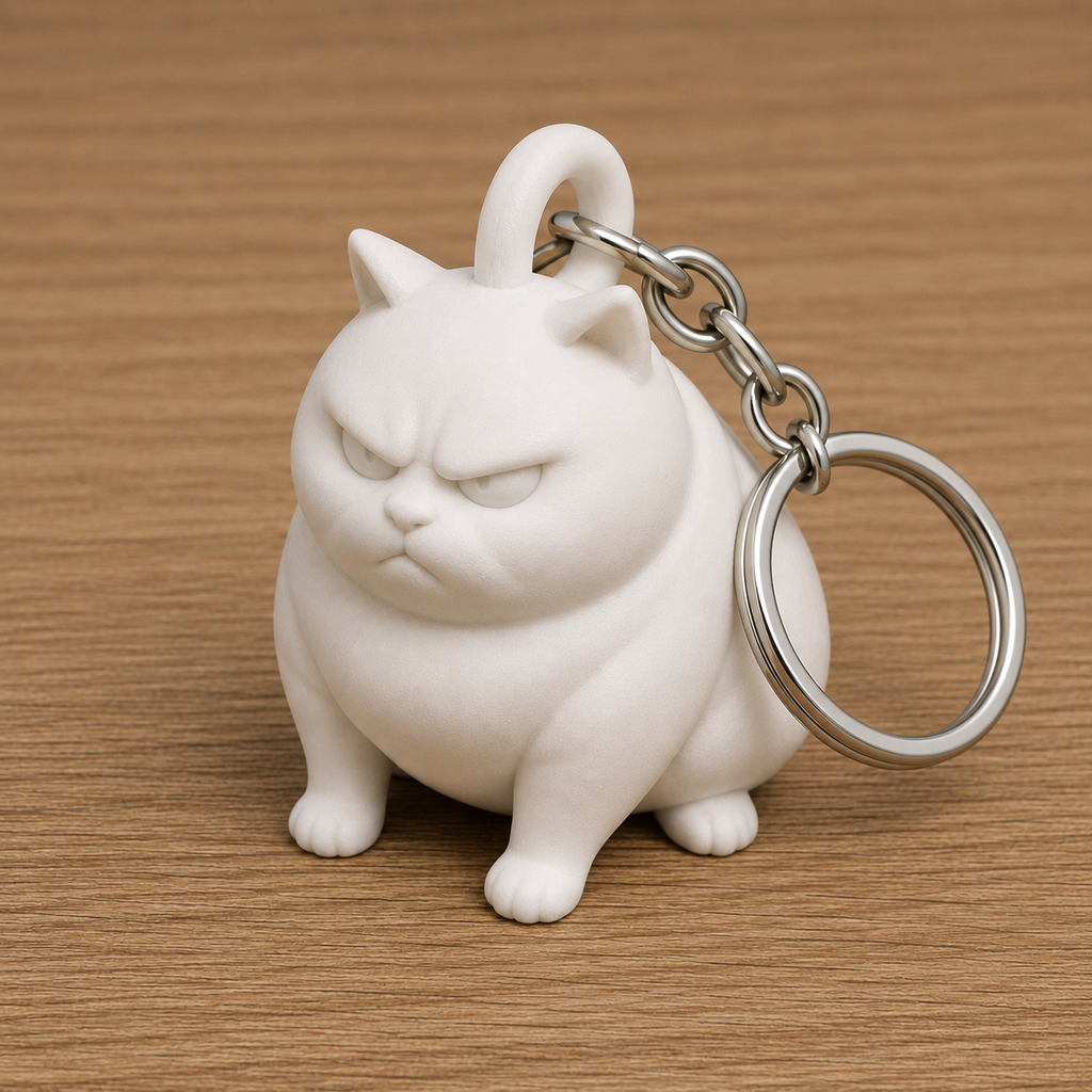 YATUSA-Porte-clés Chat Grincheux