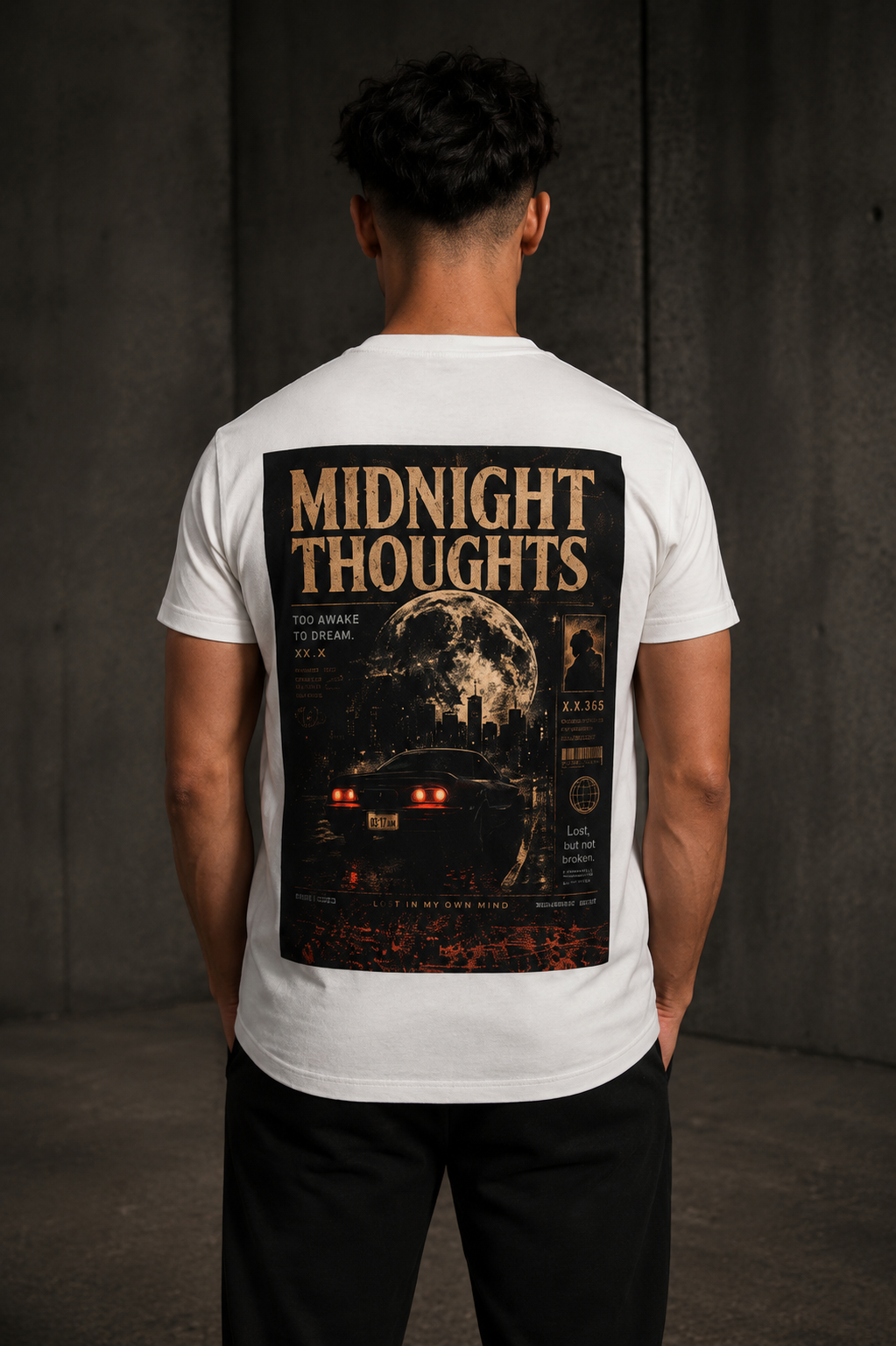 YATUSA Midnight Thoughts – T-shirt