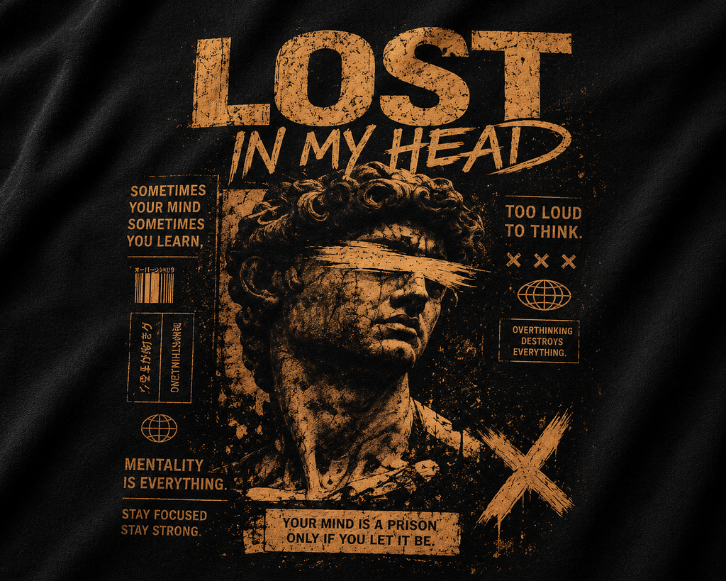 YATUSA Lost in My Head – T-shirt