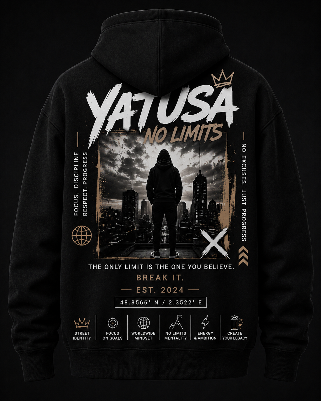YATUSA – NO LIMITS – Hoodie