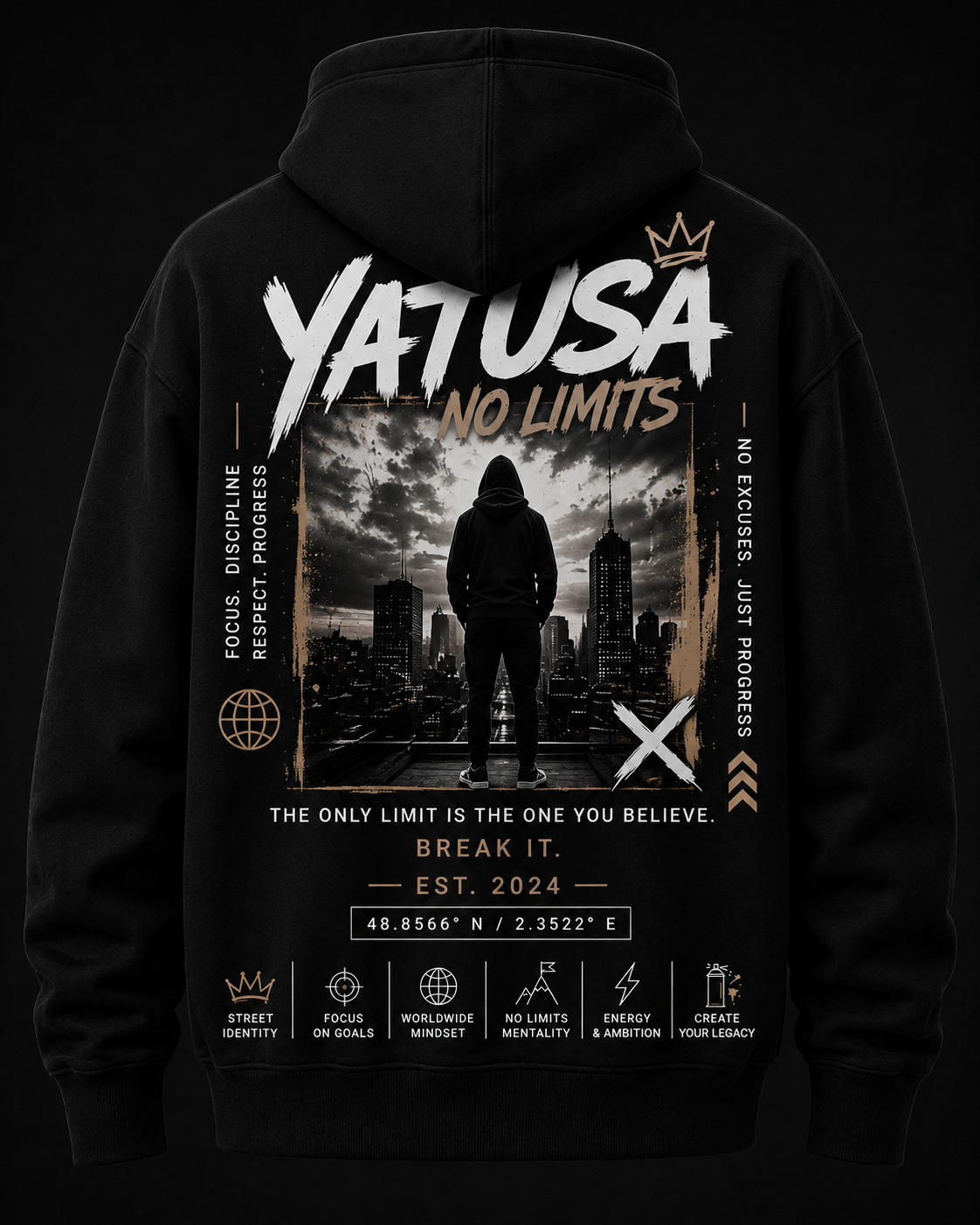 YATUSA – NO LIMITS – Hoodie
