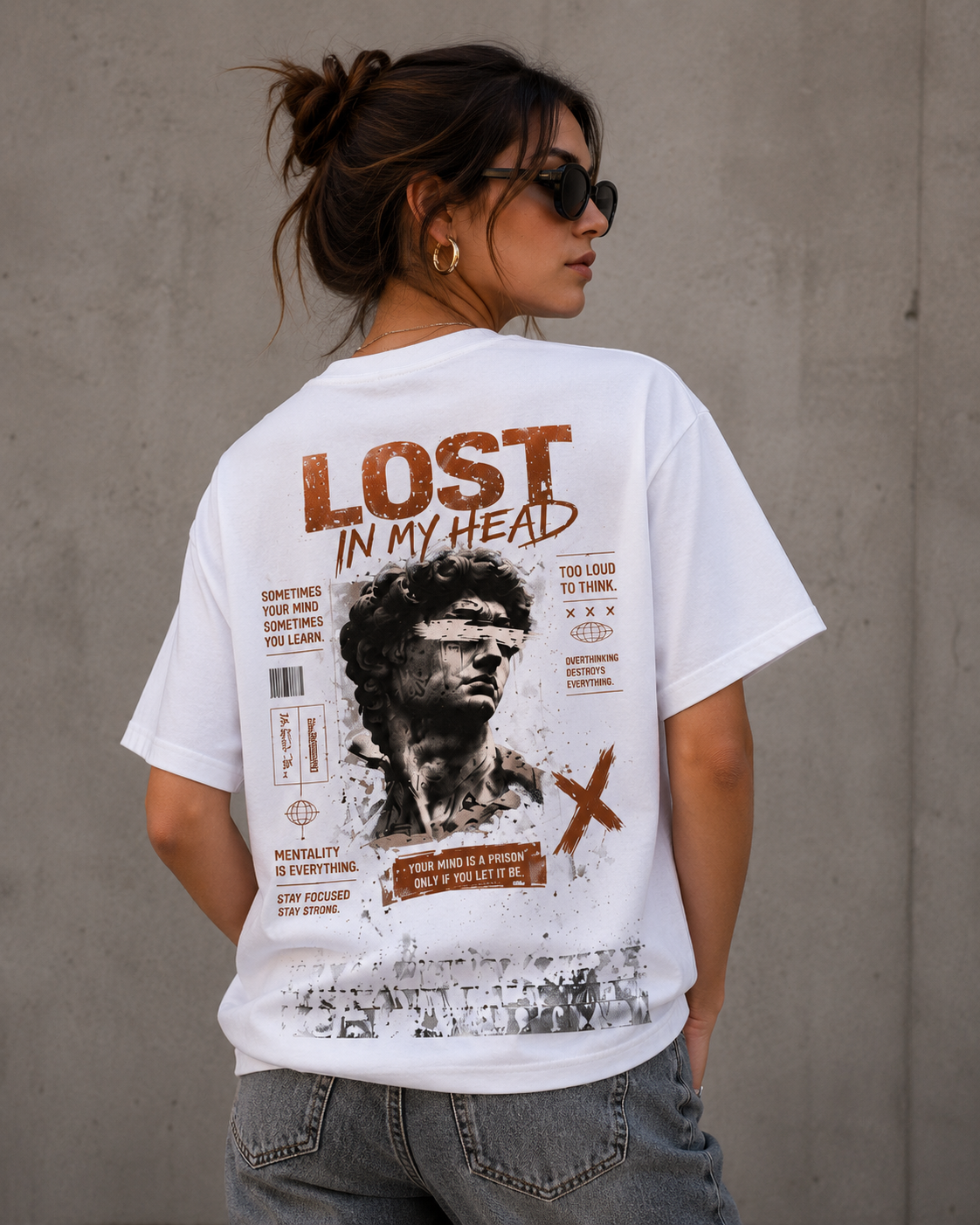 YATUSA Lost in My Head – T-shirt