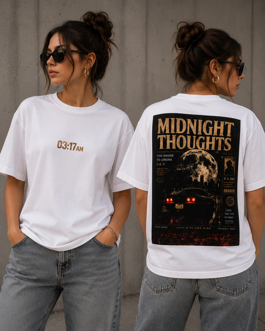 YATUSA Midnight Thoughts – T-shirt